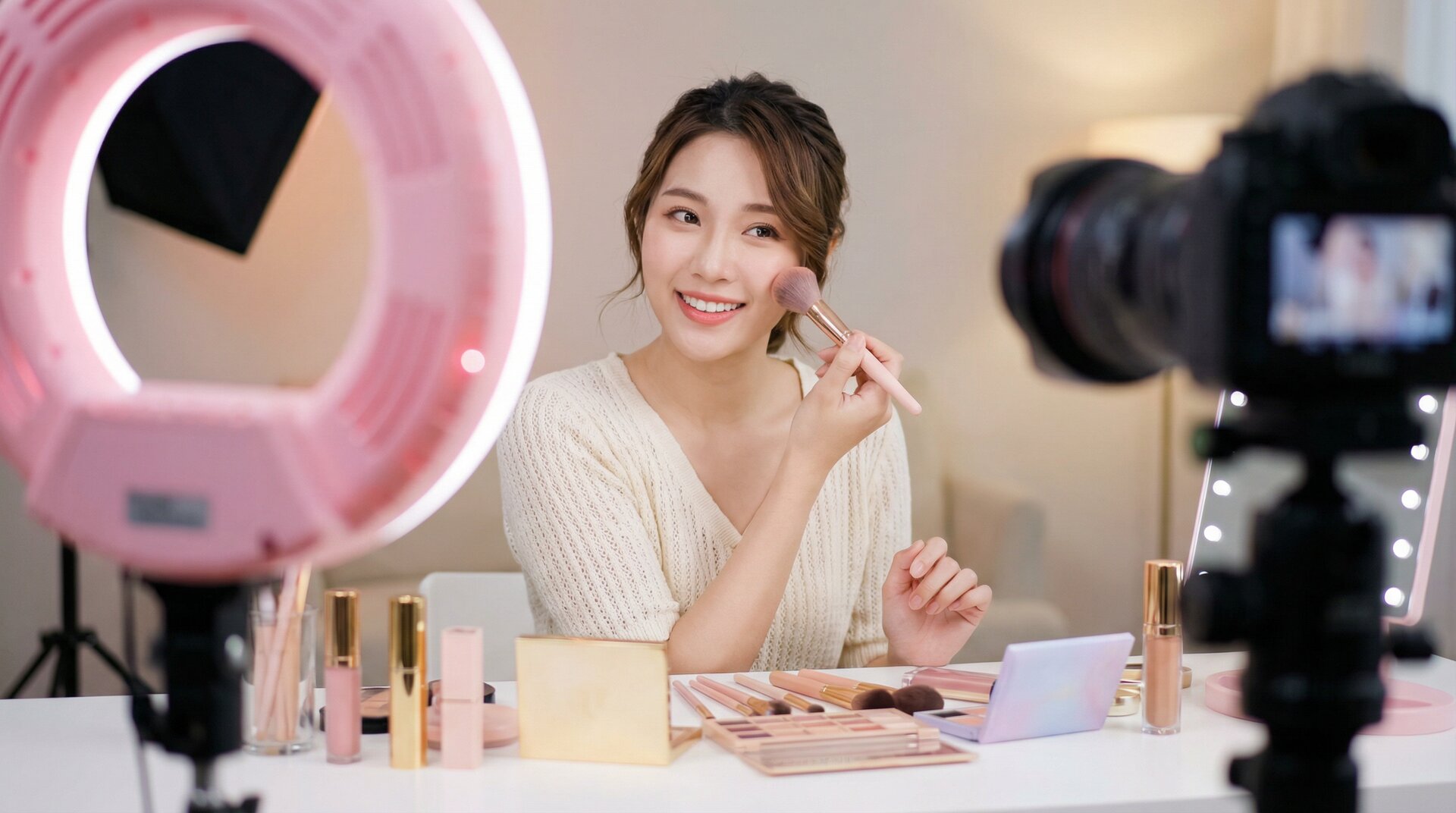 国产美妆视频教程